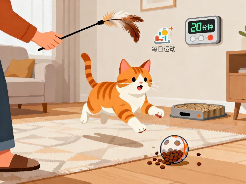 猫咪减肥插画创作 (6)