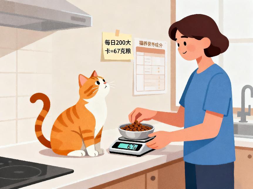 猫咪减肥插画创作 (5)