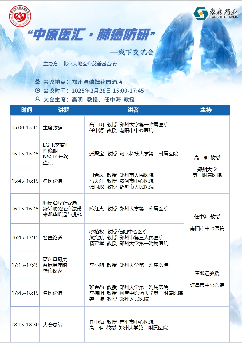 会议海报